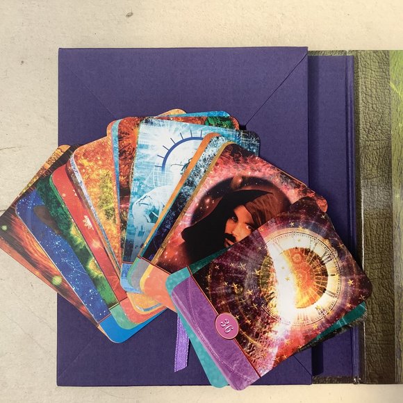 The Wisdom Well Tarot Book & Card Set OOP - Picture 5 of 6
